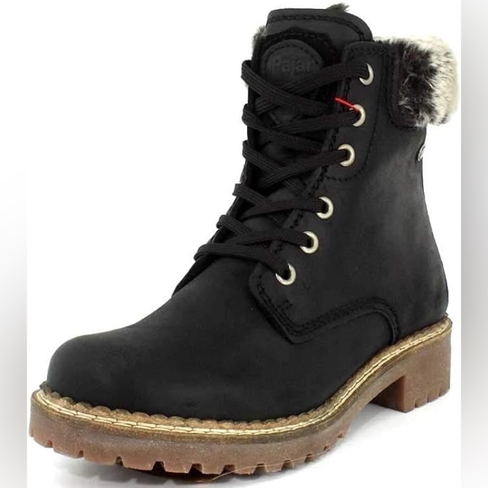 Black Pajar Panthil Women's Winter Hiker Boots